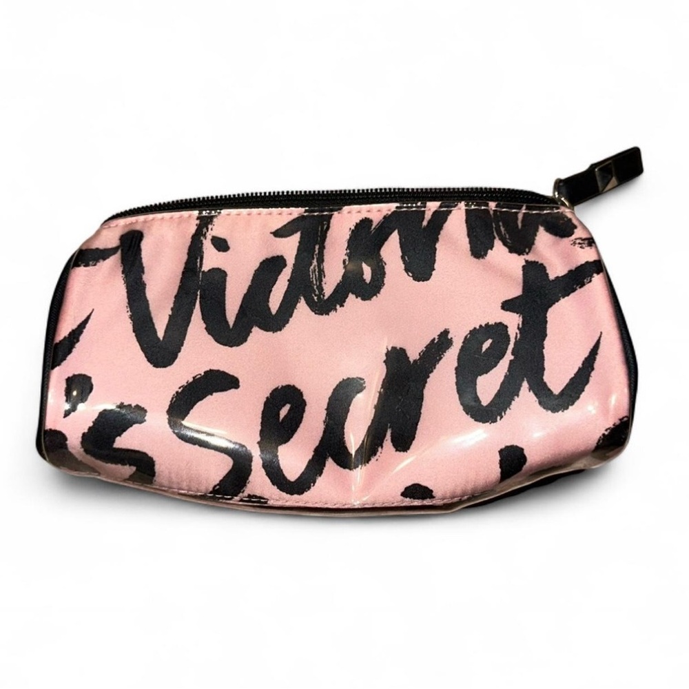 Victoria's Secret Black and Pink Cosmetic Case